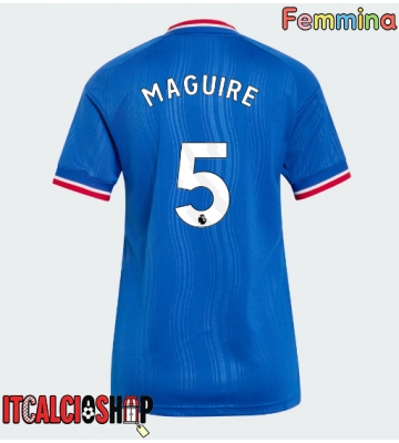 Manchester United Harry Maguire #5 Seconda Maglia Femmina 2026-27 Manica Corta